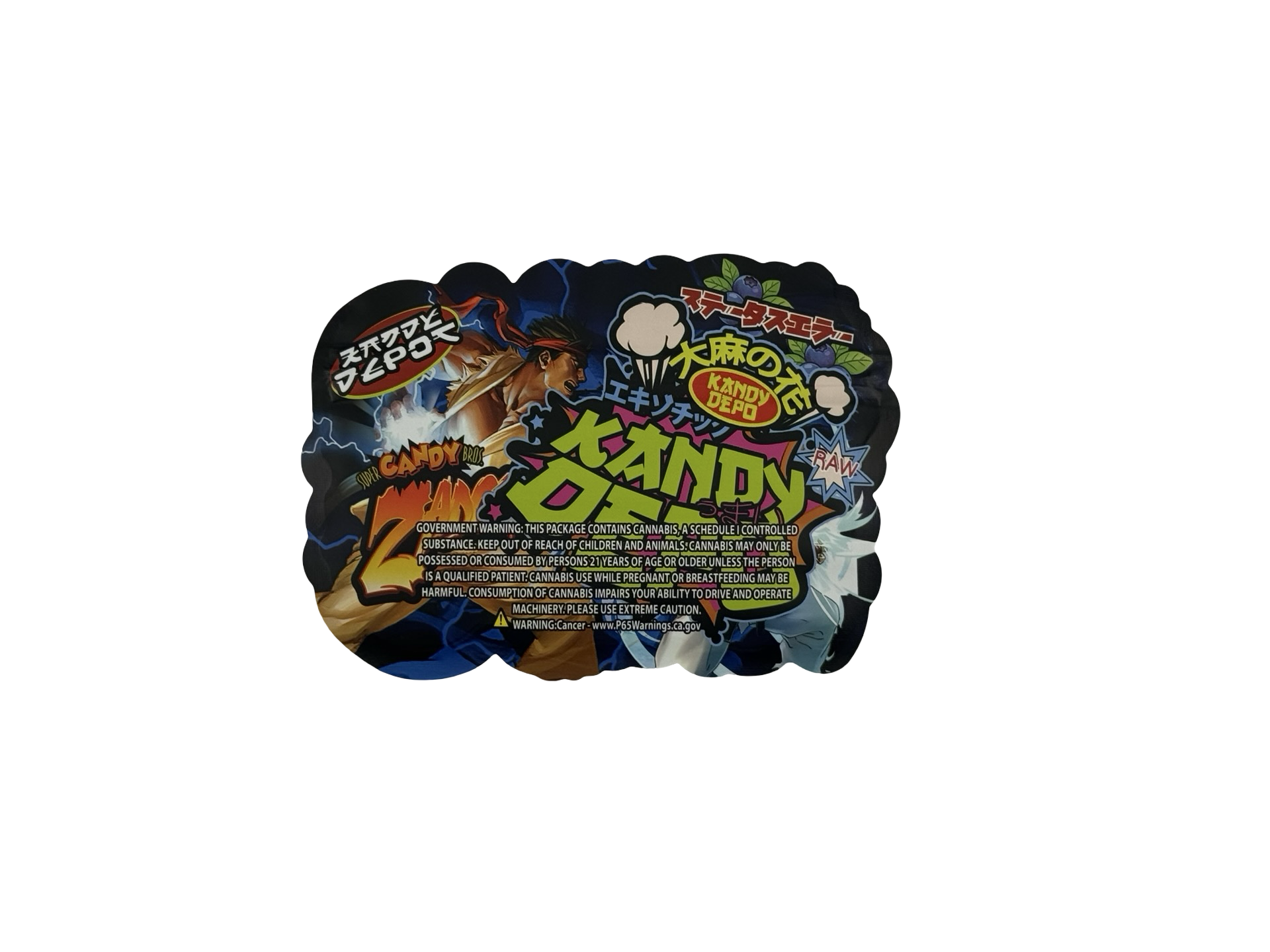 Zadouken Blueberry Pancakes Mylar Bags 3.5g Kandy Depo Zadouken Blueberry Pancakes Mylar Bags 3.5g Kandy Depo
