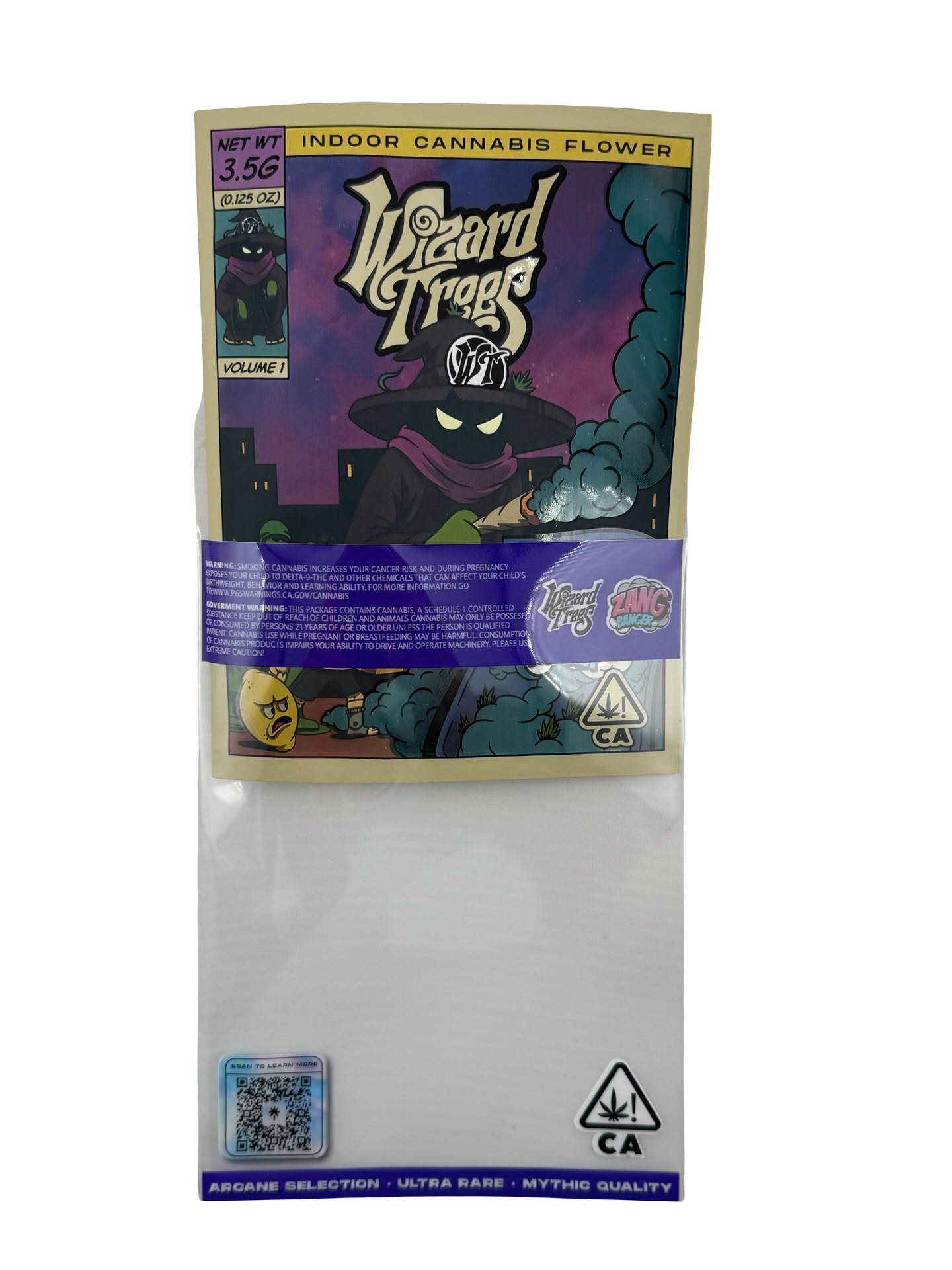 Zang Banger Mylar Bags 3.5g Wizard Trees Zang Banger Mylar Bags 3.5g Wizard Trees
