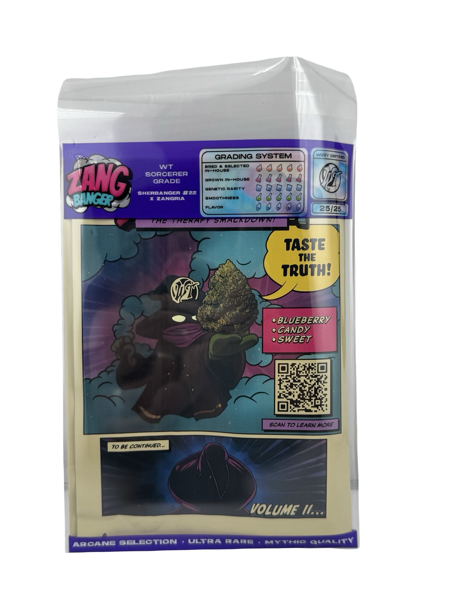 Zang Banger Mylar Bags 3.5g Wizard Trees Zang Banger Mylar Bags 3.5g Wizard Trees
