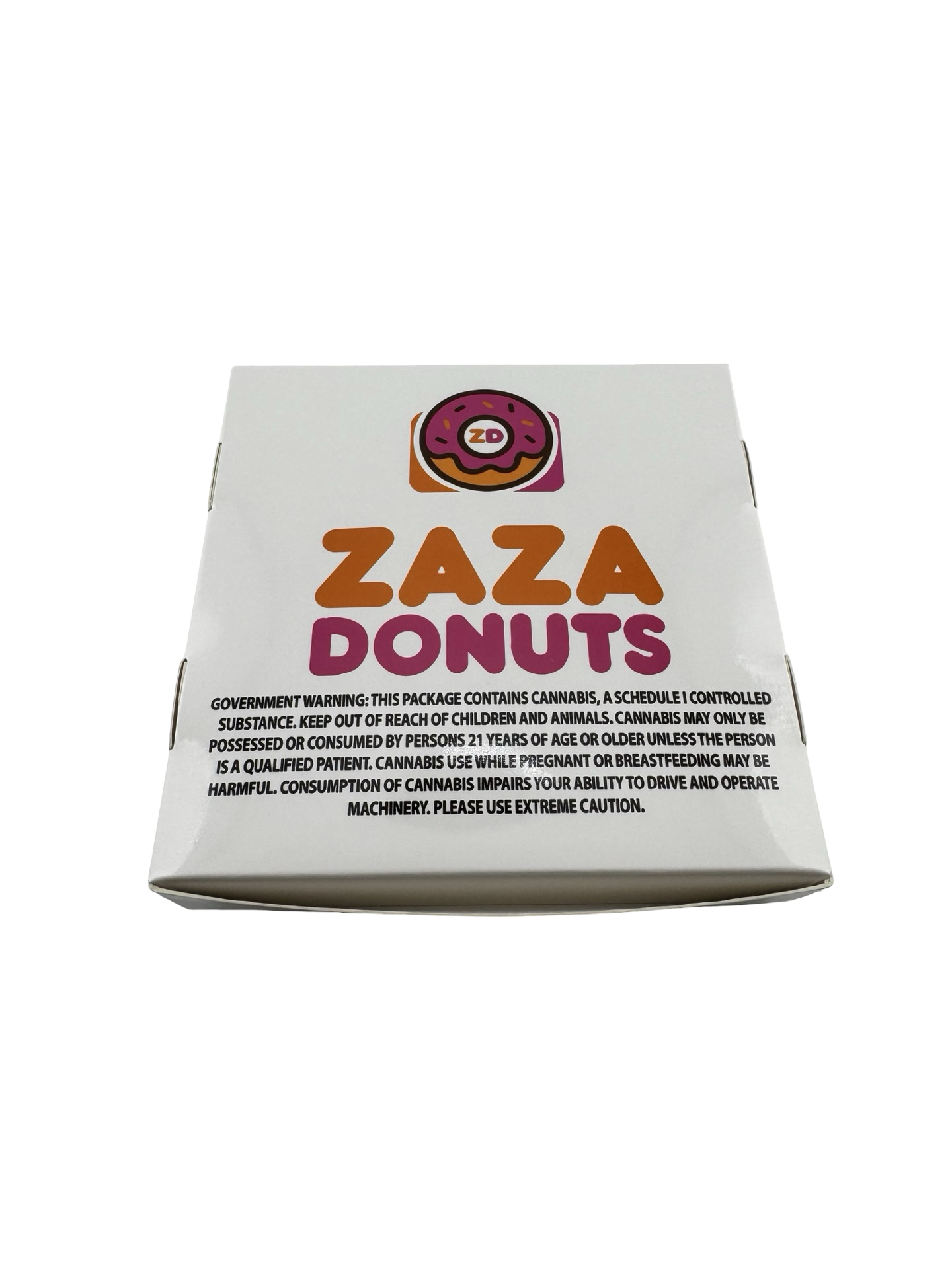Zaza Doughnuts 3.5g Mylar Bags & Boxes Zaza Doughnuts 3.5g Mylar Bags & Boxes
