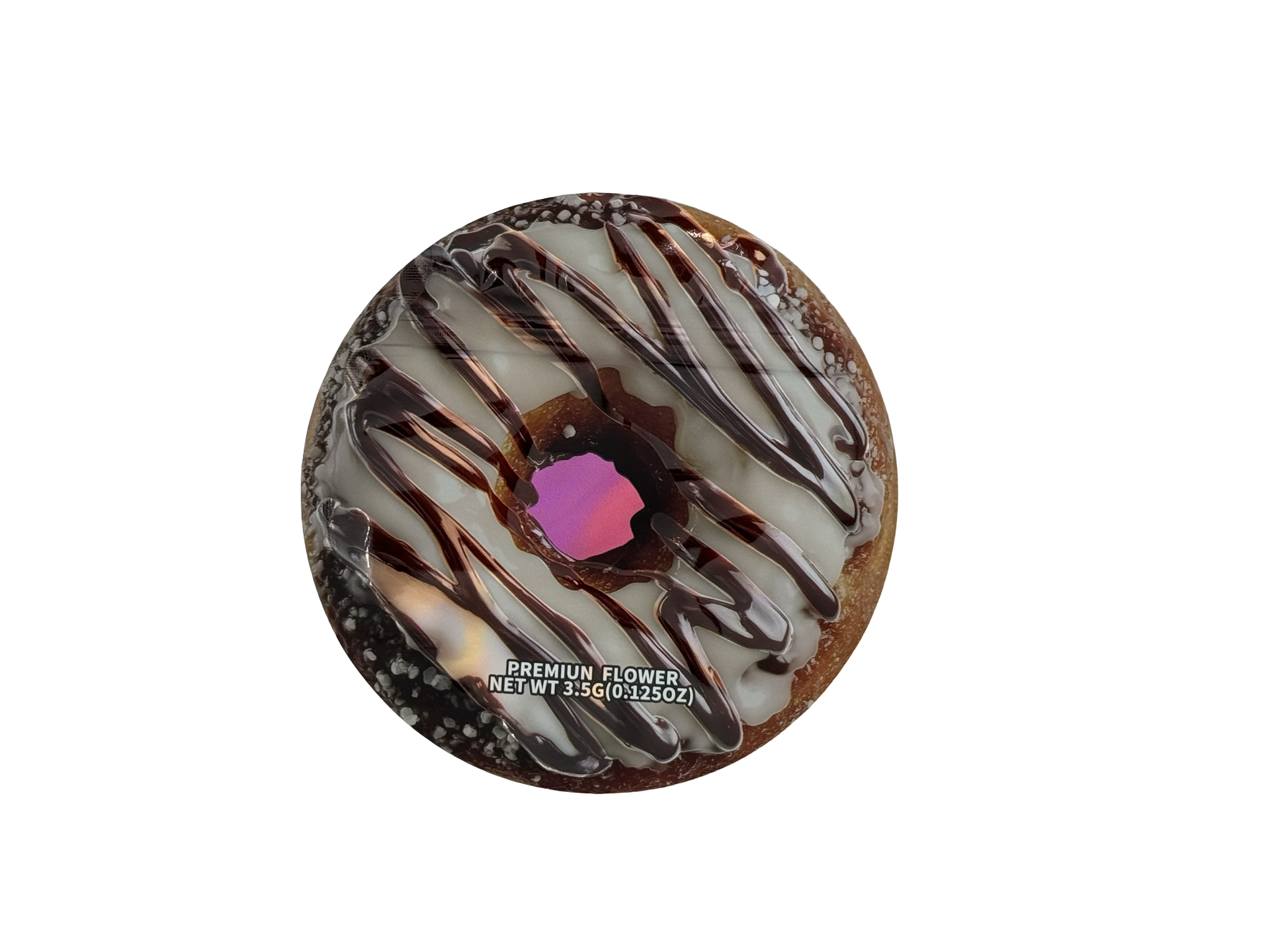 Zaza Doughnuts 3.5g Mylar Bags & Boxes Zaza Doughnuts 3.5g Mylar Bags & Boxes