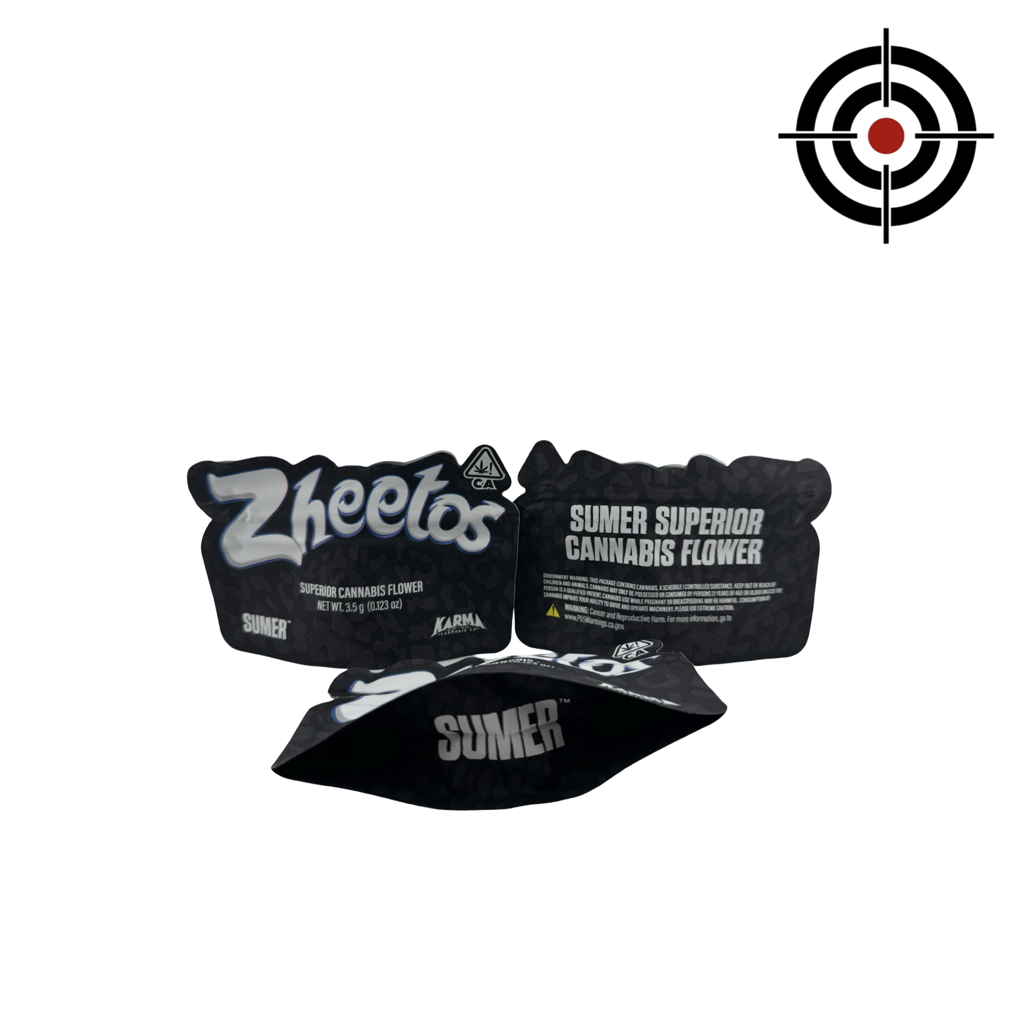 Zheetos Mylar Bags 3.5g Sumer