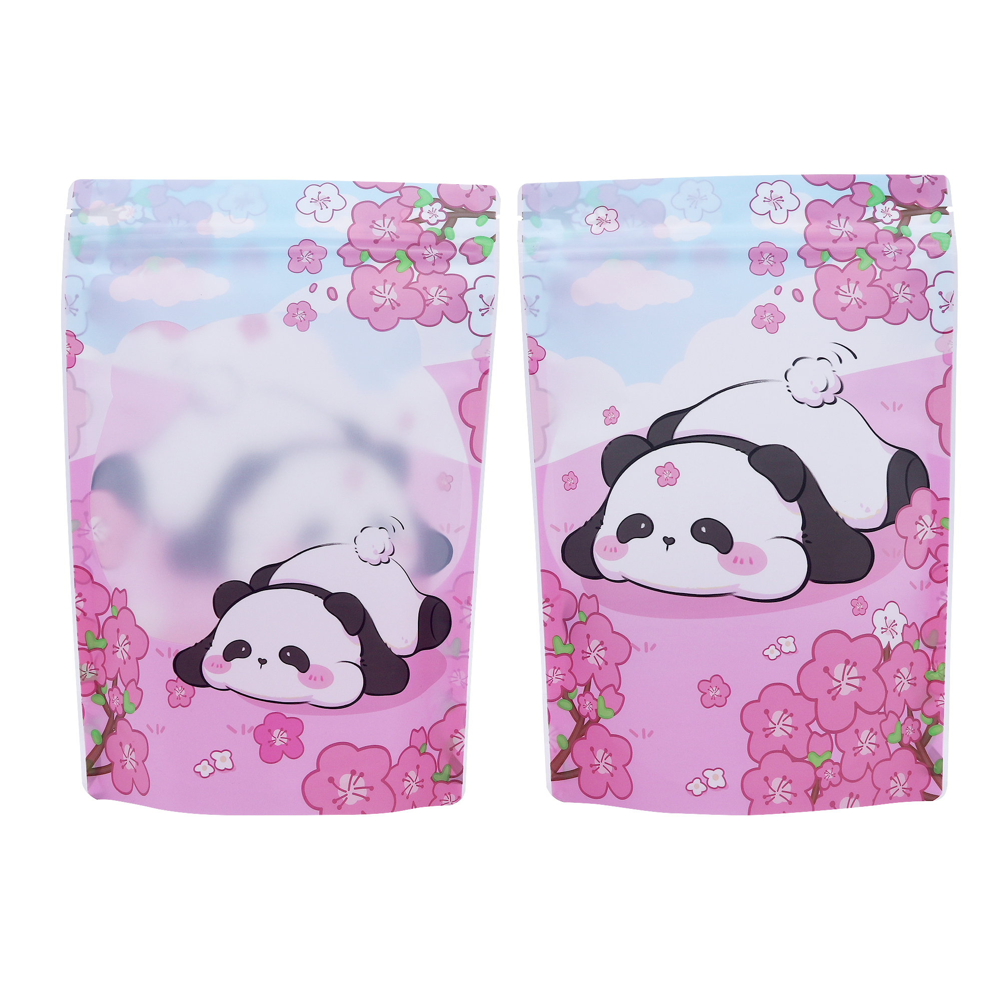 Assorted Panda Four Seasons Designed Stand Strong Bags with Assorted Panda Four Seasons Designed Stand Strong Bags with