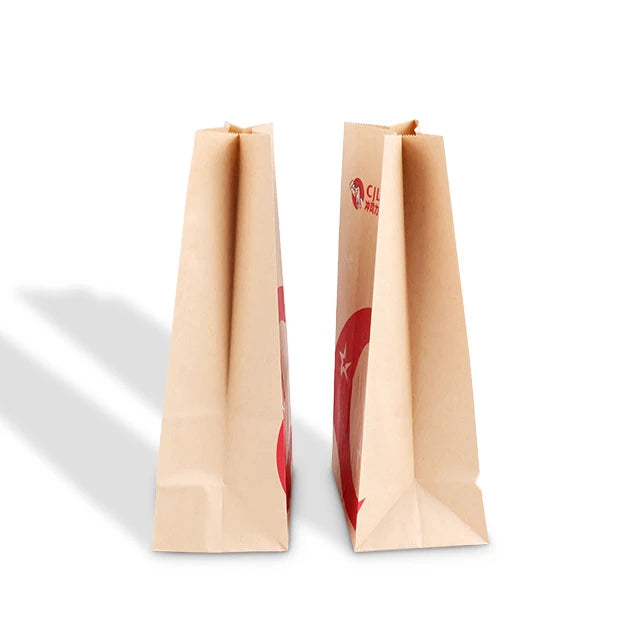 Bio-degradable Customized Food Grade Kraft Paper Bag for Bio-degradable Customized Food Grade Kraft Paper Bag for