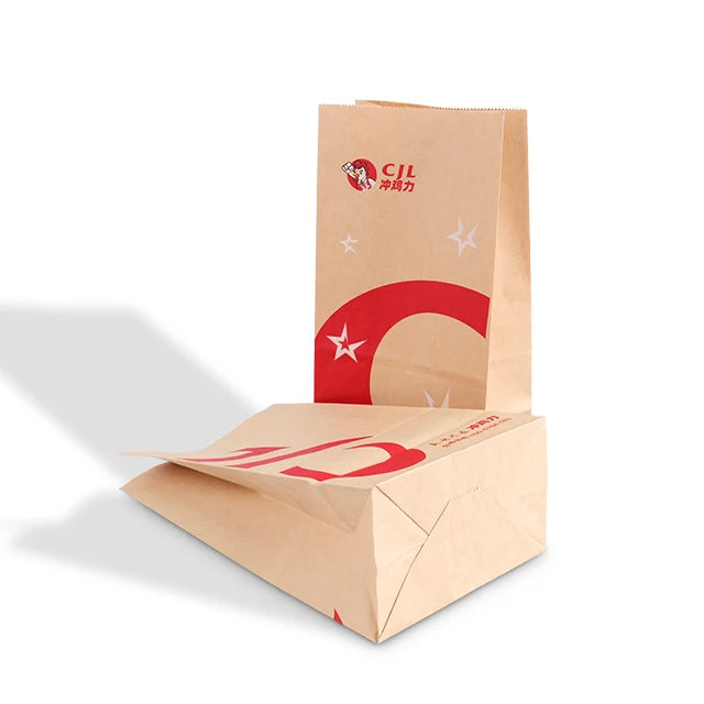 Bio-degradable Customized Food Grade Kraft Paper Bag for Bio-degradable Customized Food Grade Kraft Paper Bag for