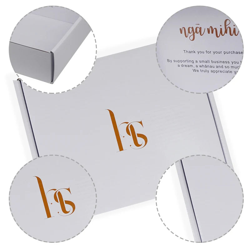 Biodegradable Custom White Color Paper Packaging Box for Biodegradable Custom White Color Paper Packaging Box for