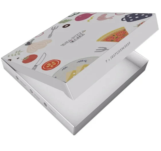Cartoon Customized Pizza Corrugated Shipping Paper Box Cartoon Customized Pizza Corrugated Shipping Paper Box
