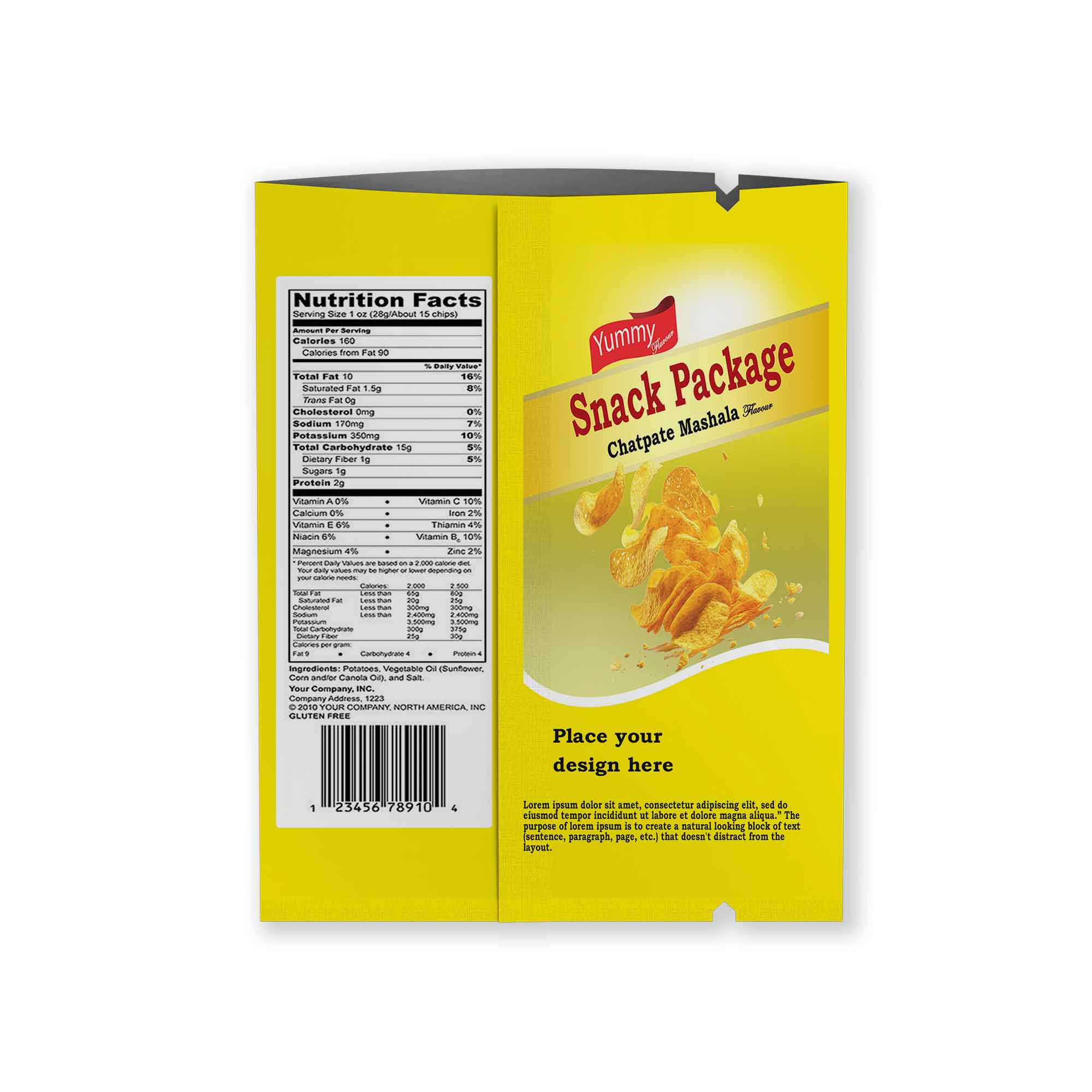 Central Seal Open Top Bags (Design Your Own) Central Seal Open Top Bags (Design Your Own)