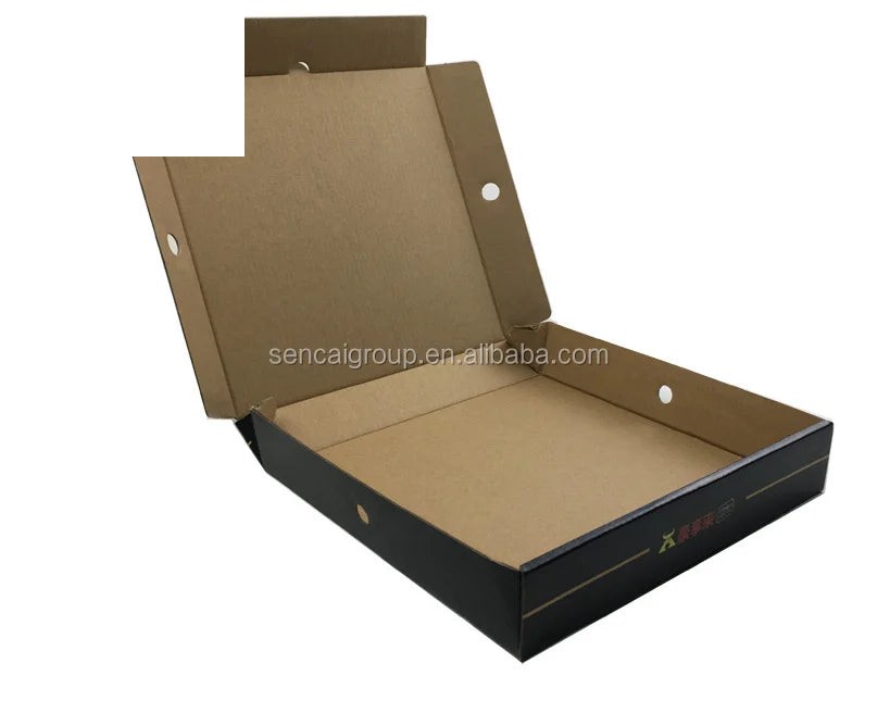Custom Printed Pizza Book Shape Paper Box Custom Printed Pizza Book Shape Paper Box