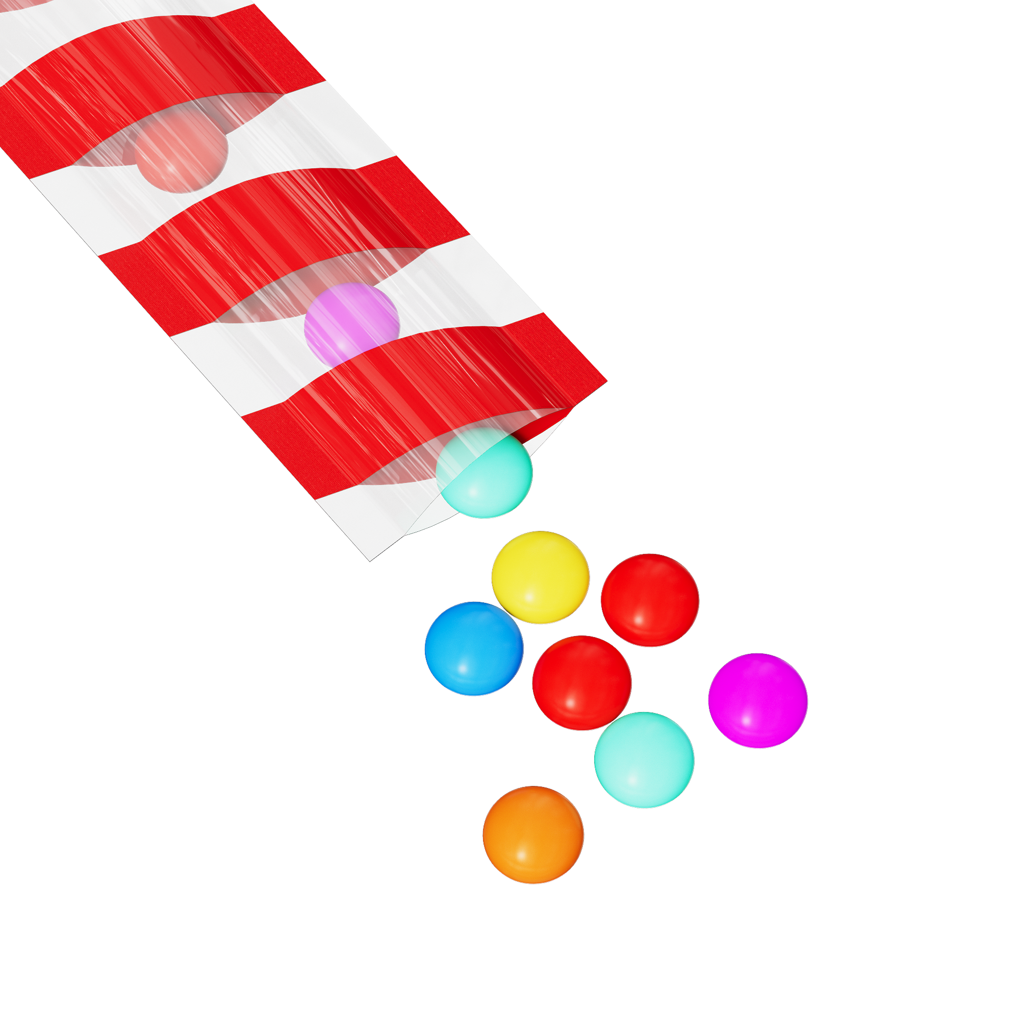 Christmas Candy Candy Red Clear Window Bags Christmas Candy Candy Red Clear Window Bags