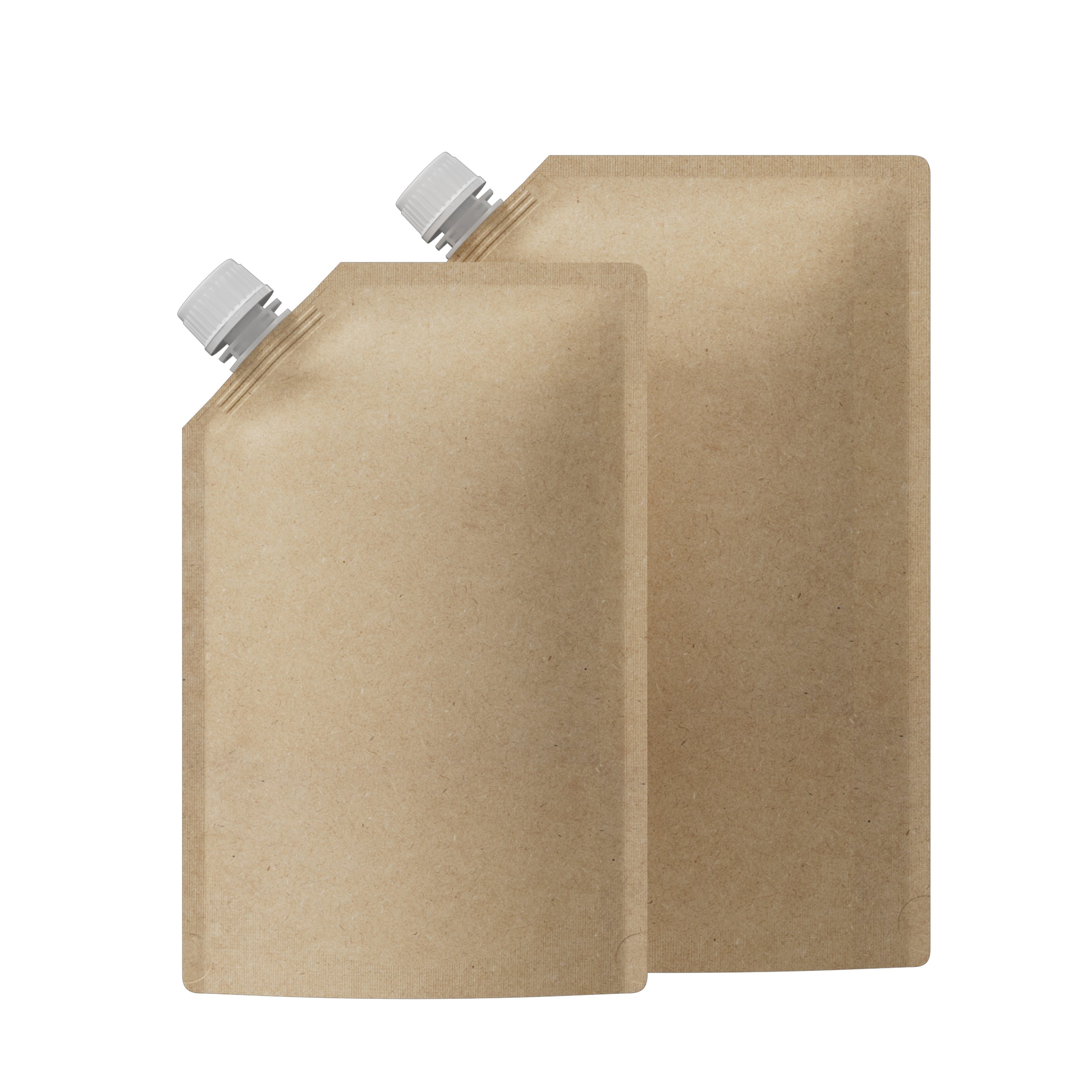 Classic Kraft Brown Stand Pouch with Corner Wide Mouth Twist Classic Kraft Brown Stand Pouch with Corner Wide Mouth Twist