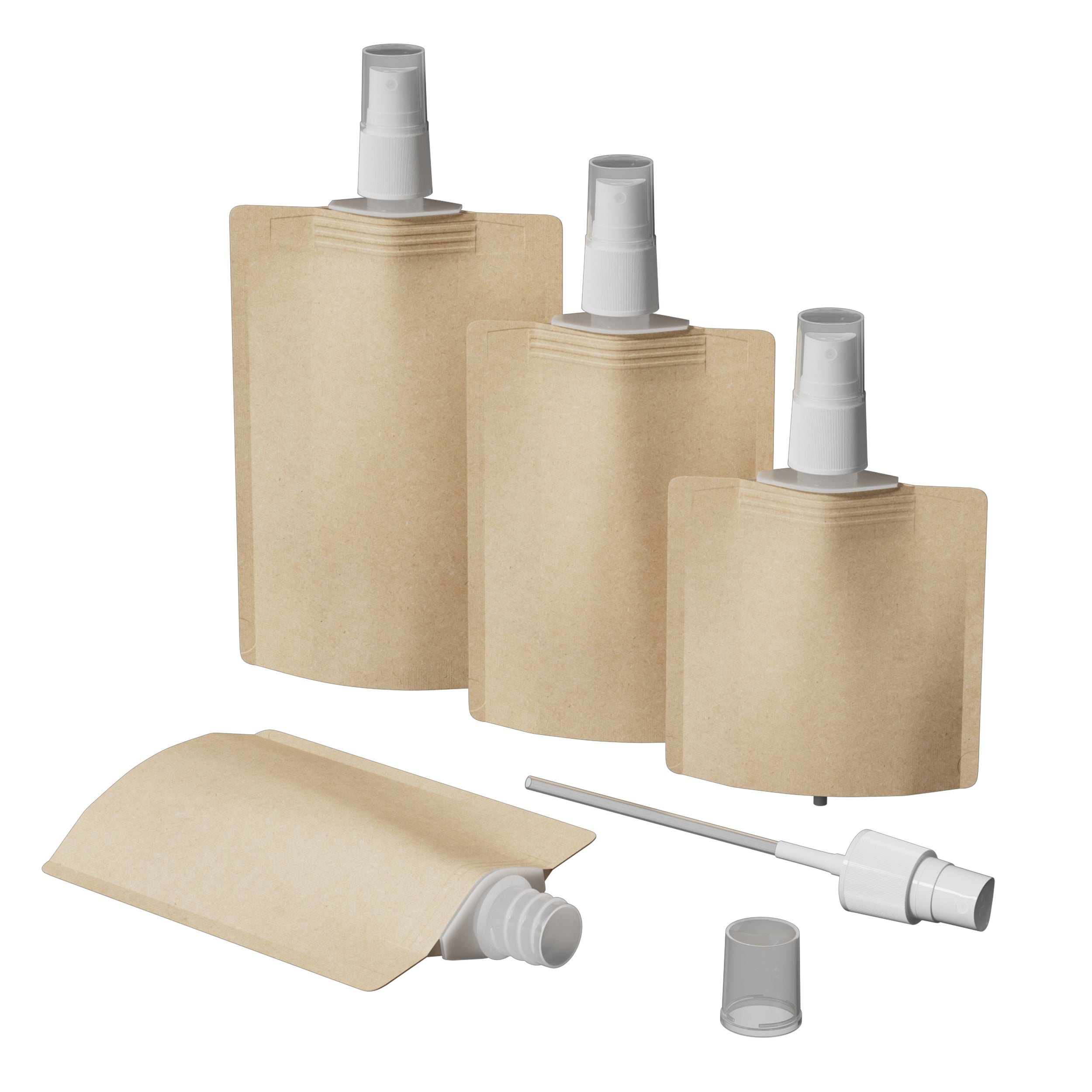Classic Kraft Brown Stand Pouch with Top Wide Mouth Fine Classic Kraft Brown Stand Pouch with Top Wide Mouth Fine