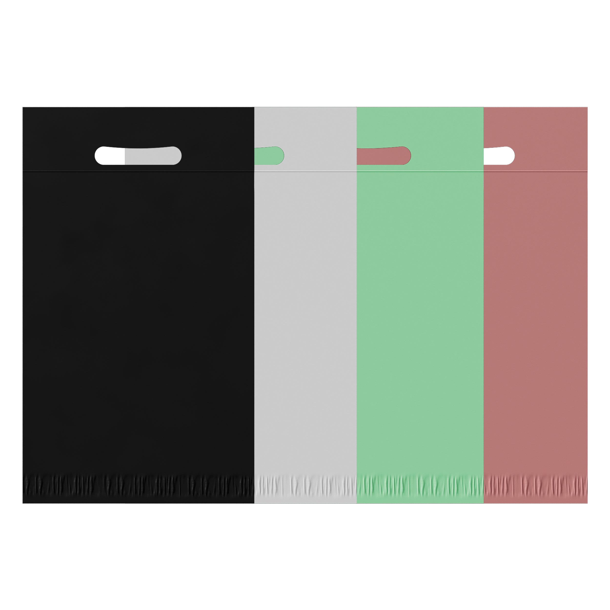 Colored Self Adhesive Poly Mailer Shipping Bags with Handle