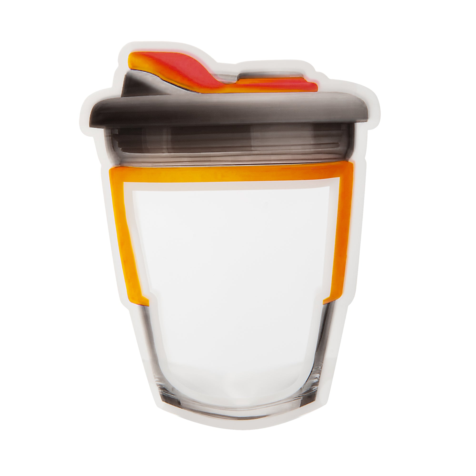 Colored Shaker Bottle Shaped Plastic Stand Strong Bags