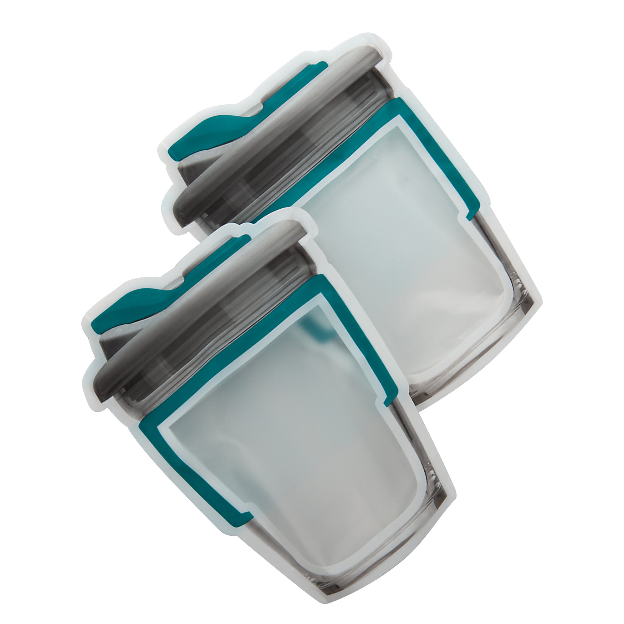 Colored Shaker Bottle Shaped Plastic Stand Strong Bags Colored Shaker Bottle Shaped Plastic Stand Strong Bags