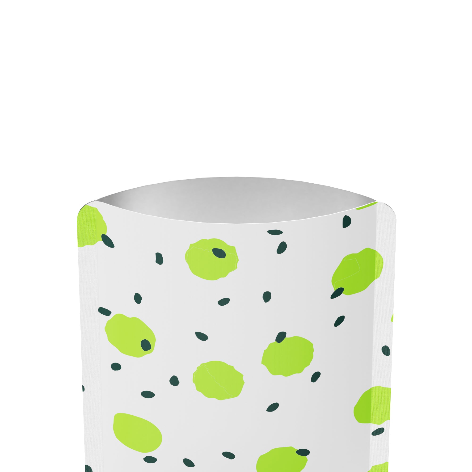 Colorful Polka Dot Aluminum Open Top Bags Colorful Polka Dot Aluminum Open Top Bags