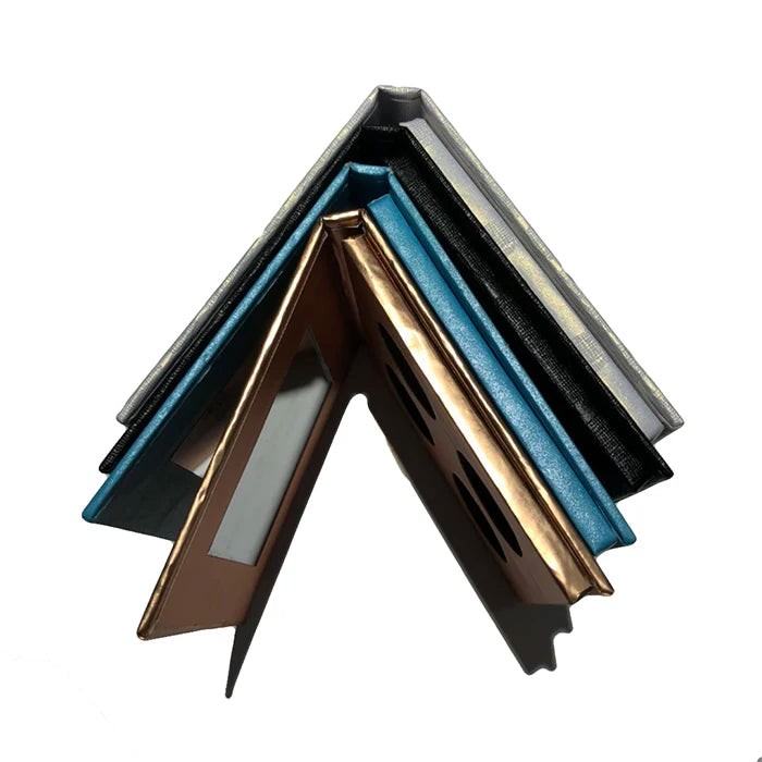 Cosmetics White Cardboard Book Shape Eye Shadow Palette 12 Cosmetics White Cardboard Book Shape Eye Shadow Palette 12