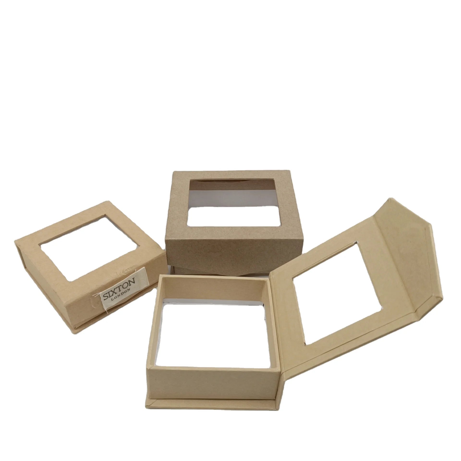 Custom Design Brown Kraft Paper Cardboard Small Jewelry Custom Design Brown Kraft Paper Cardboard Small Jewelry