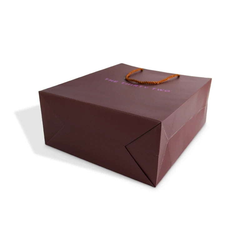 Custom-Design Durable Shopping Paper Bag with Eco-Ink Custom-Design Durable Shopping Paper Bag with Eco-Ink