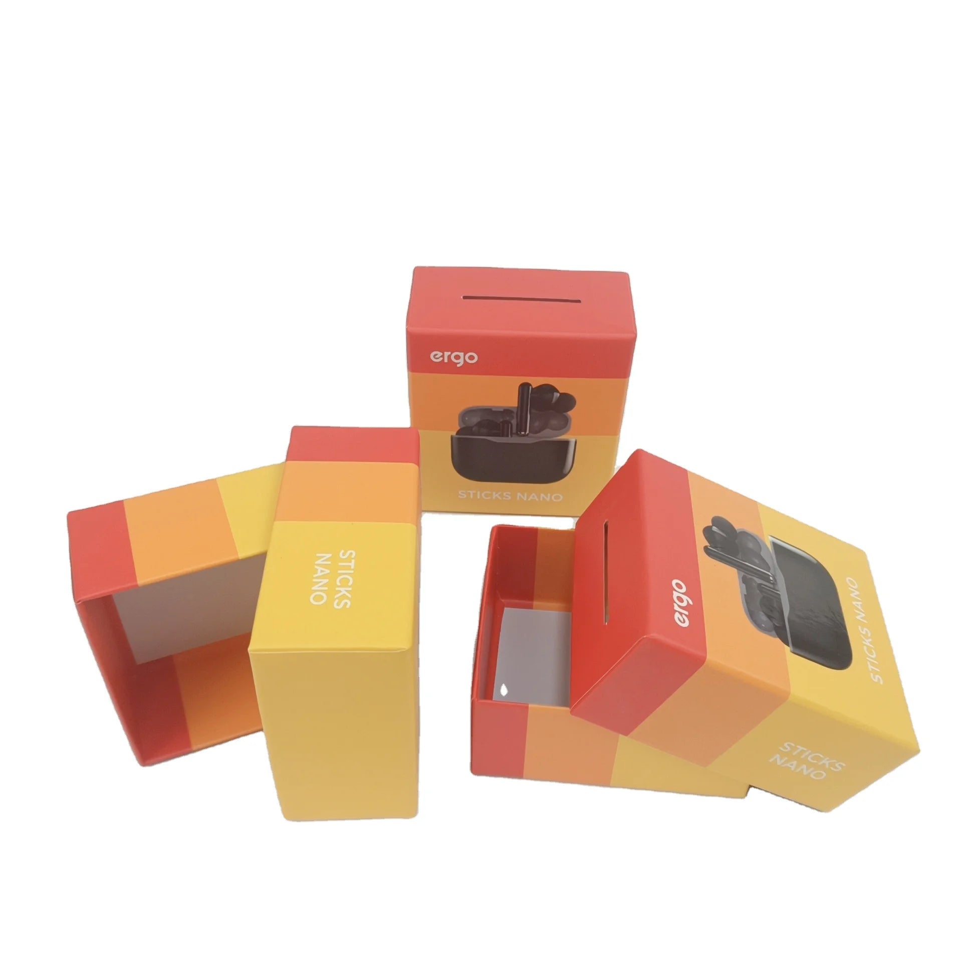 Custom Lid and Base Gift Boxes Packaging Box for Earphones & Custom Lid and Base Gift Boxes Packaging Box for Earphones &