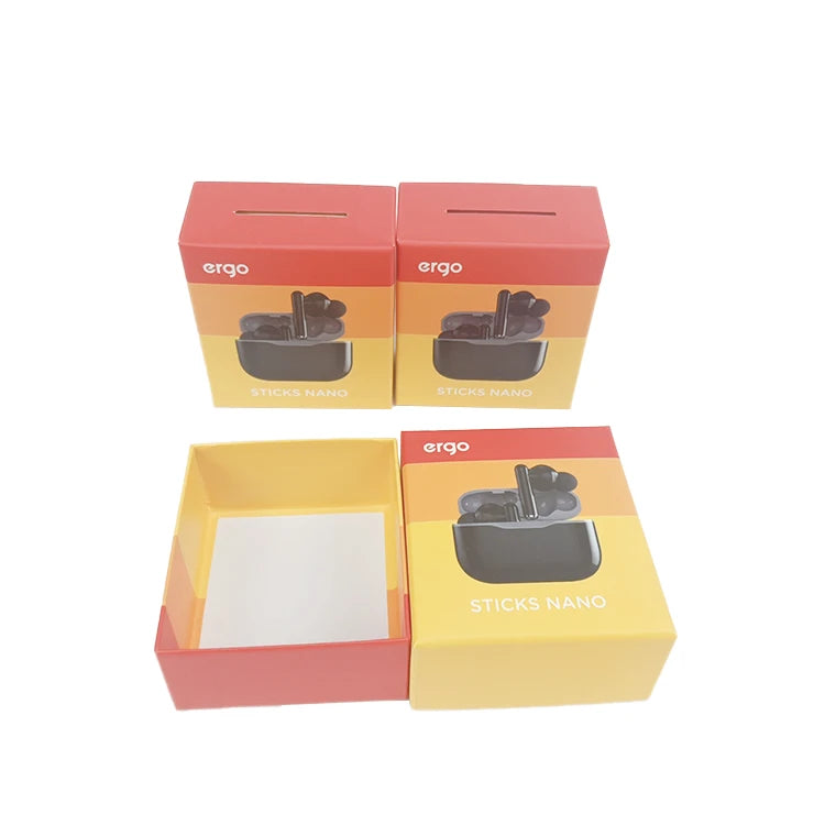 Custom Lid and Base Gift Boxes Packaging Box for Earphones & Custom Lid and Base Gift Boxes Packaging Box for Earphones &