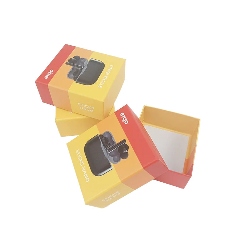 Custom Lid and Base Gift Boxes Packaging Box for Earphones & Custom Lid and Base Gift Boxes Packaging Box for Earphones &
