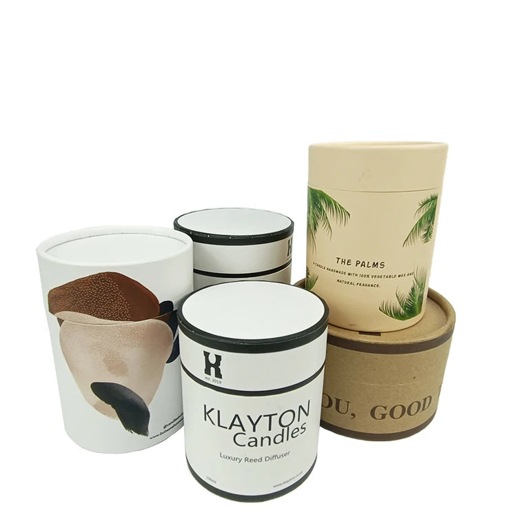 Custom logo Cardboard Round Tube Cosmetic Packaging Boxes Custom logo Cardboard Round Tube Cosmetic Packaging Boxes