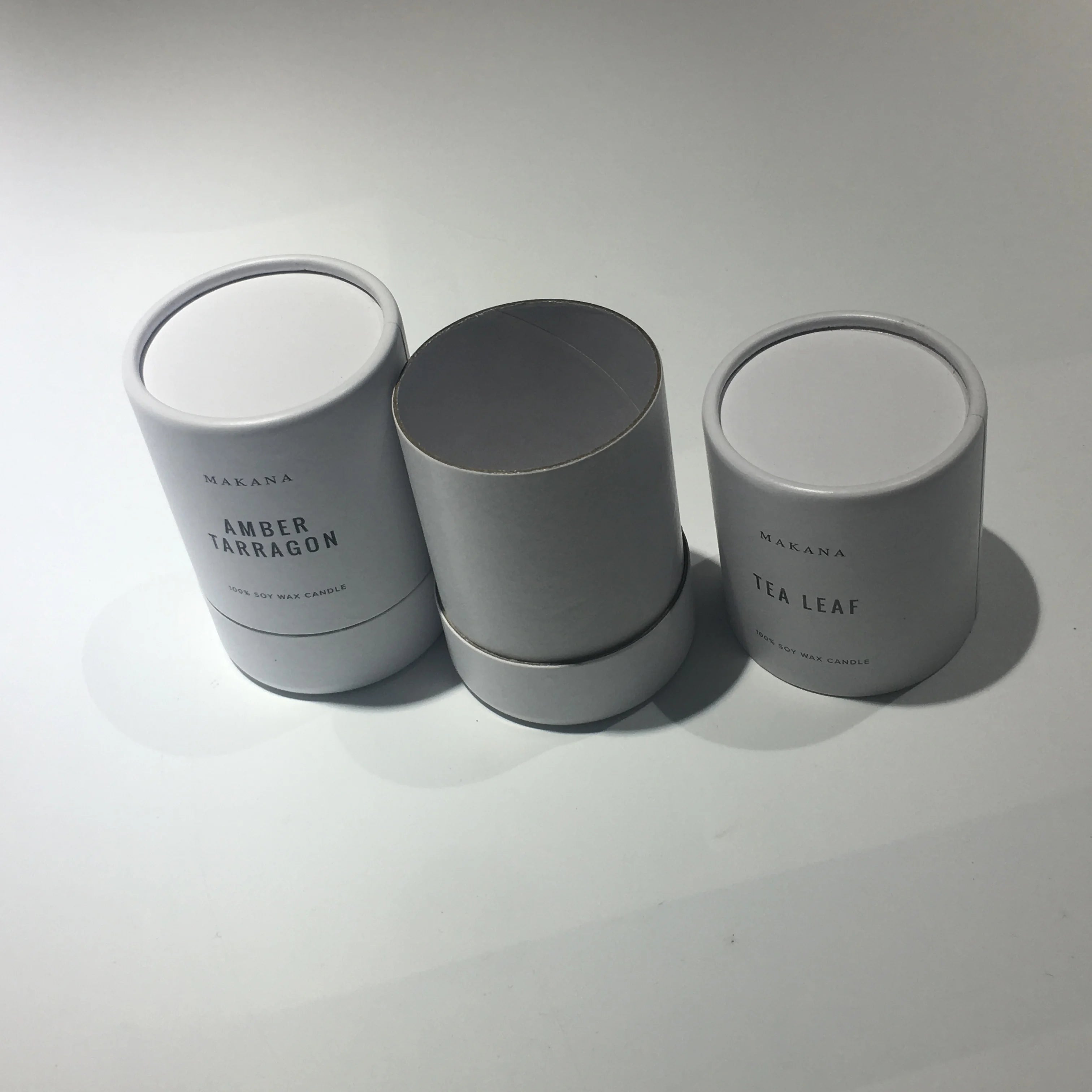 Custom logo Luxury White Round Cardboard Mini Bottle Tube Custom logo Luxury White Round Cardboard Mini Bottle Tube