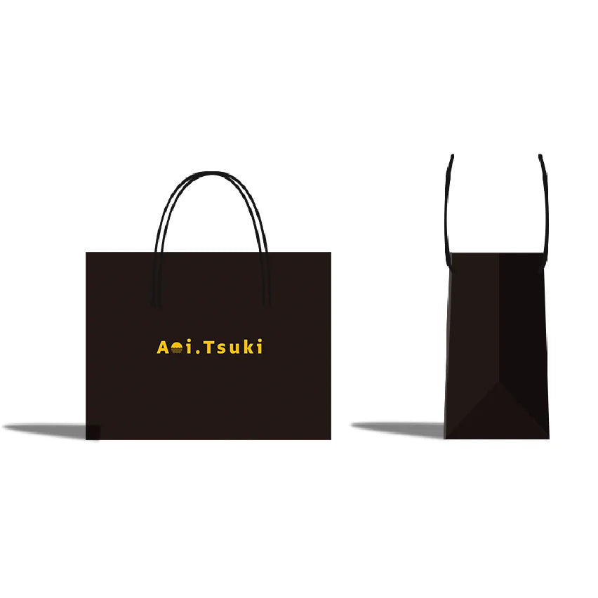 Custom Logo Printed Luxury Merchandise Retail Tote Cardboard