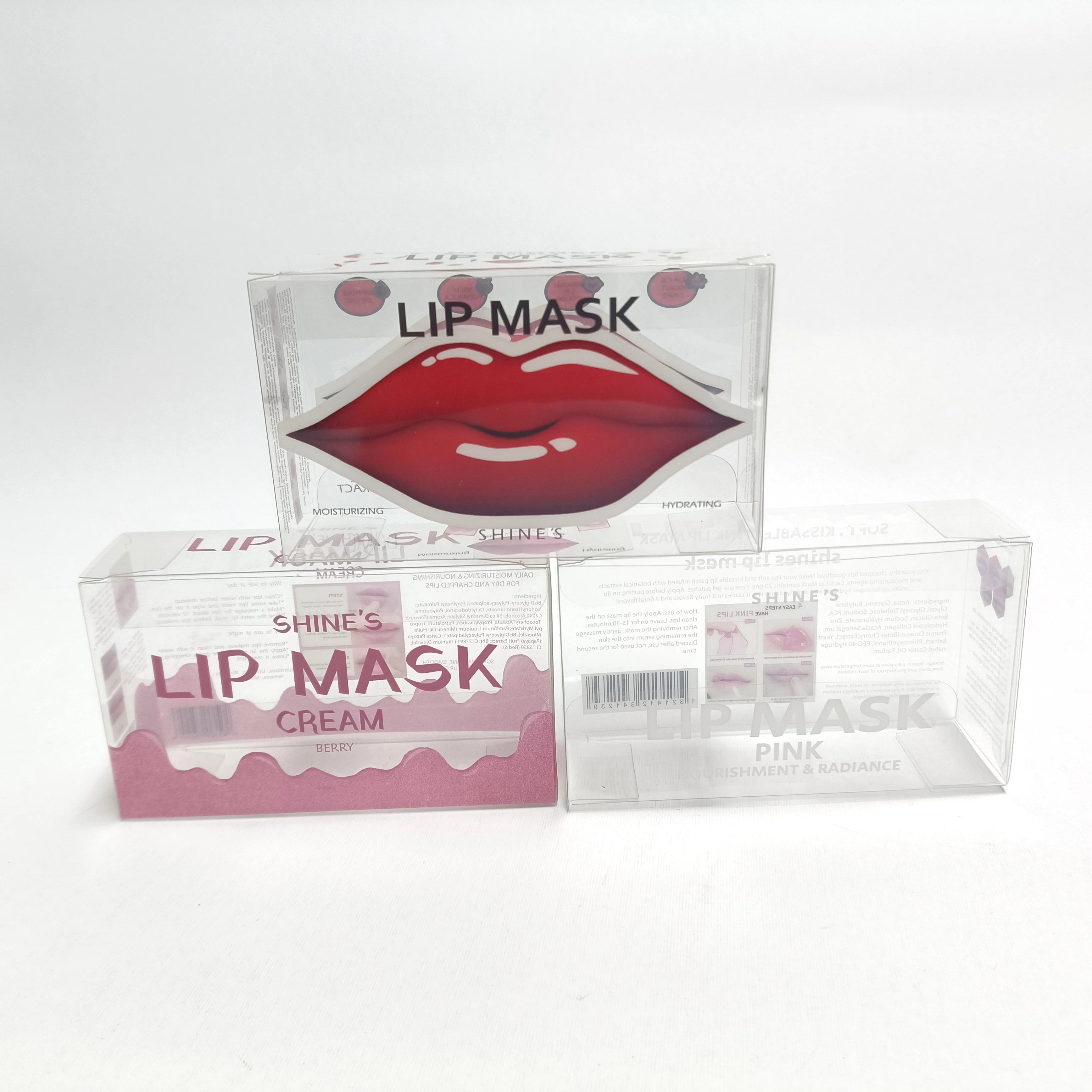 Custom Printed clear Gift Boxes Packaging PVC Window Boxes