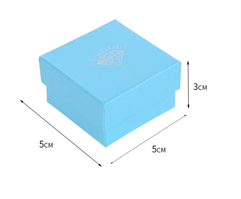 Custom Printed Jewelry Pure White Rigid Paper Box with Foam Custom Printed Jewelry Pure White Rigid Paper Box with Foam
