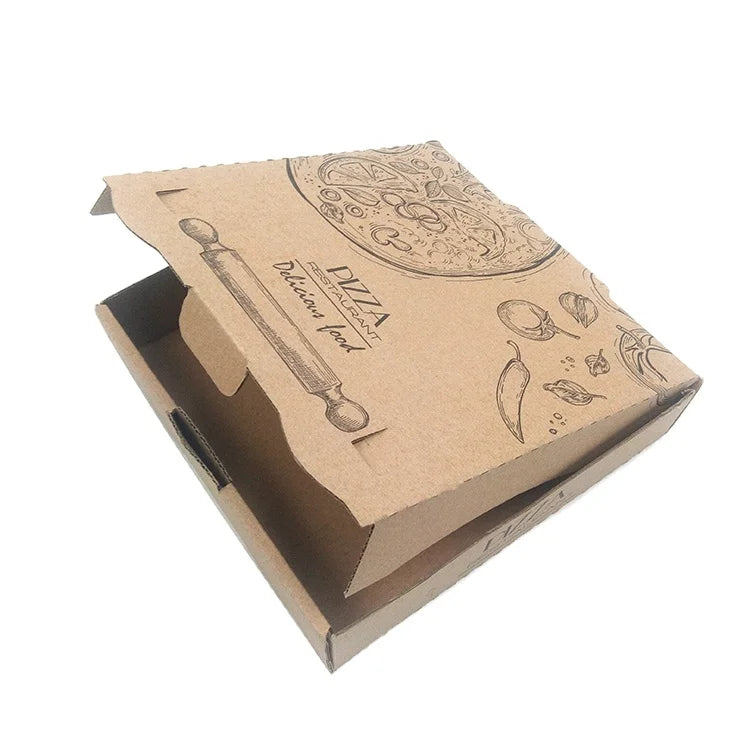 Custom Printed logo Corrugated Paper Pizza Boxes Paper Boxes Custom Printed logo Corrugated Paper Pizza Boxes Paper Boxes