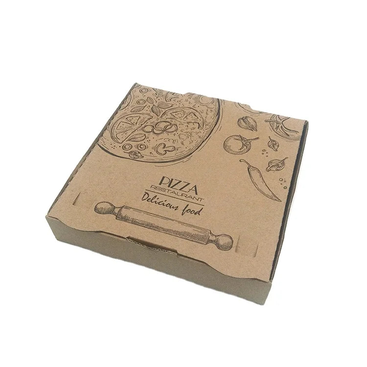 Custom Printed logo Corrugated Paper Pizza Boxes Paper Boxes Custom Printed logo Corrugated Paper Pizza Boxes Paper Boxes