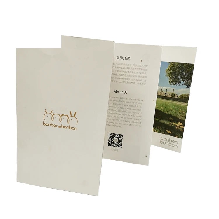 Custom Printed logo Wedding Invitation Greeting Card