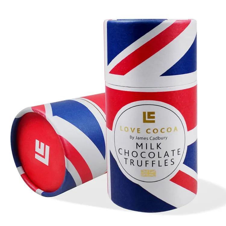 Custom White Cardboard Round Paper Tube Box Cylinder Box Tea Custom White Cardboard Round Paper Tube Box Cylinder Box Tea