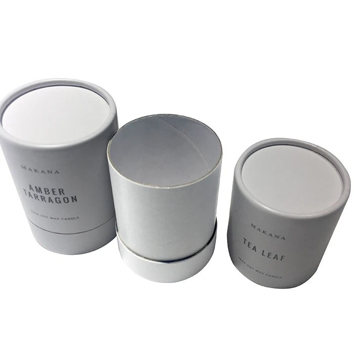 Customer Luxury Gold Stamping Round Cardboard Candle Jar Customer Luxury Gold Stamping Round Cardboard Candle Jar