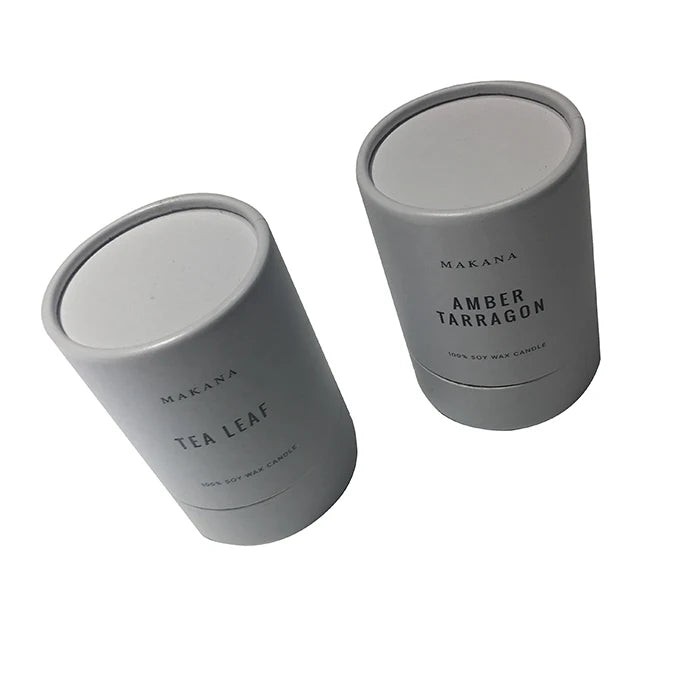 Customer Luxury Gold Stamping Round Cardboard Candle Jar Customer Luxury Gold Stamping Round Cardboard Candle Jar