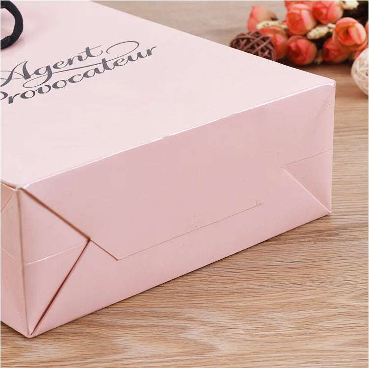Customised Logo Printing Own Brand Design Luxury Paper Bags Customised Logo Printing Own Brand Design Luxury Paper Bags