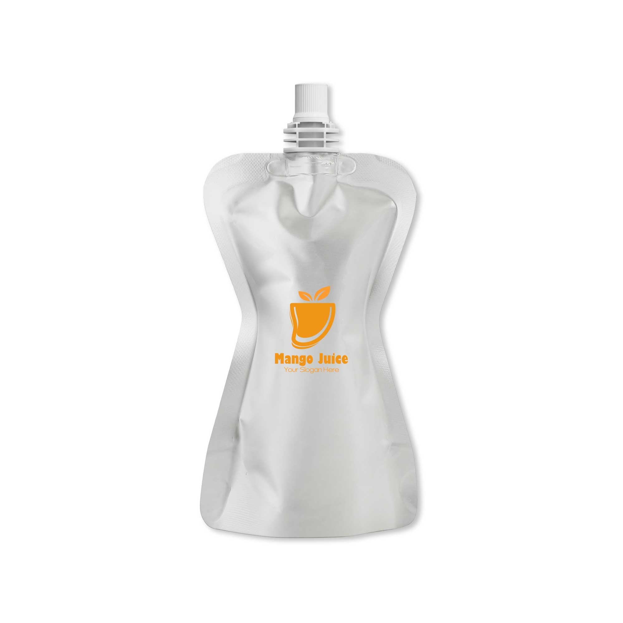 Customizable Aluminum Iron Silver Bottle Pouch with Top Customizable Aluminum Iron Silver Bottle Pouch with Top