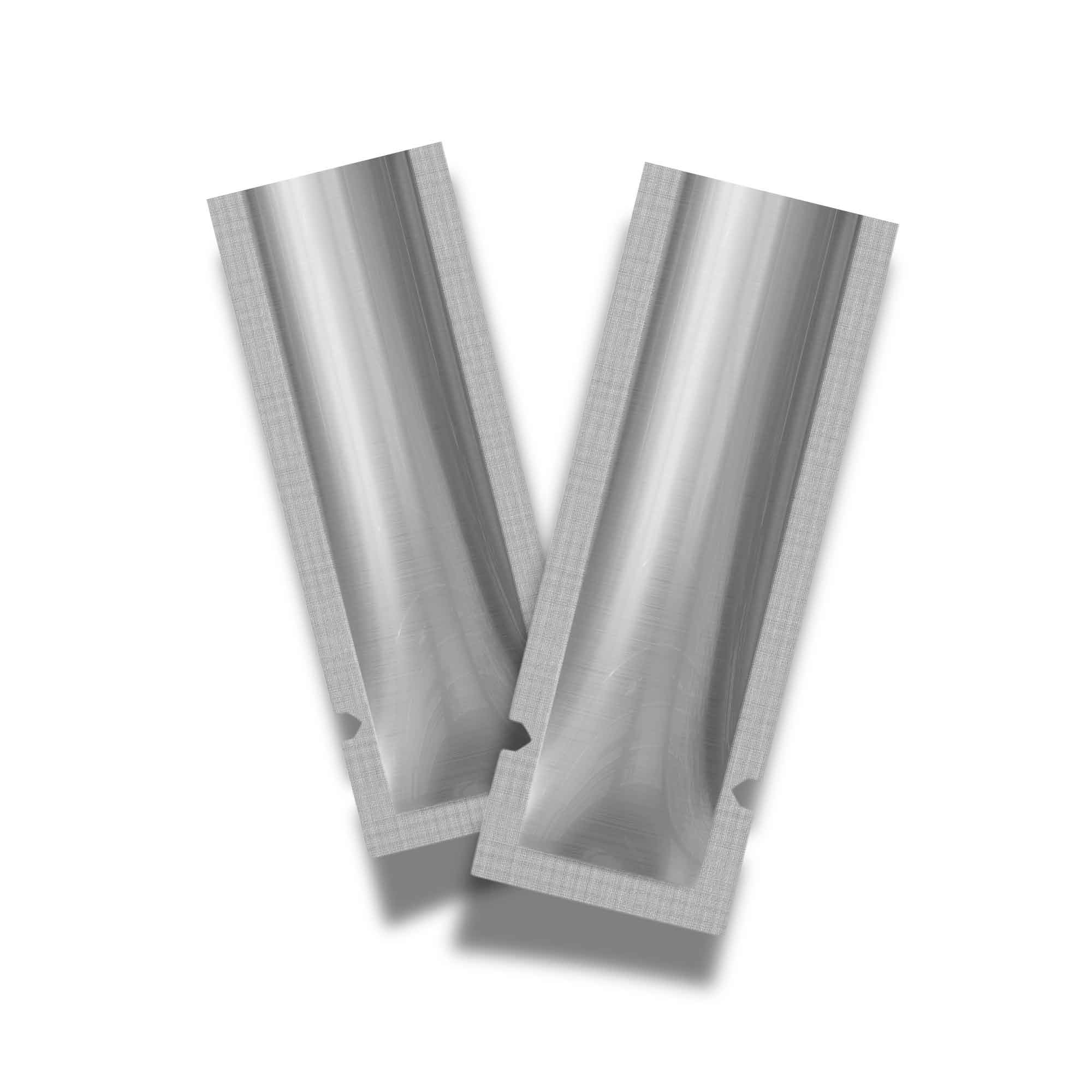 Customizable Aluminum Open Top Stick Pouches with Straight Customizable Aluminum Open Top Stick Pouches with Straight