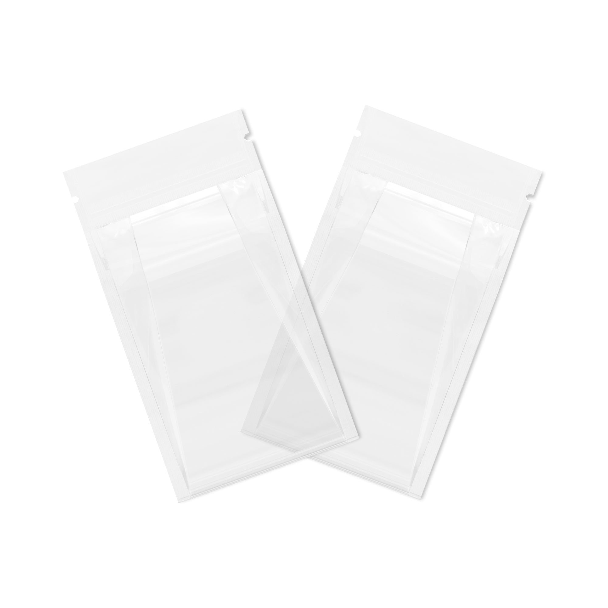 Customizable Clarity Clear with Side Gusset Stand Up Zipper Customizable Clarity Clear with Side Gusset Stand Up Zipper