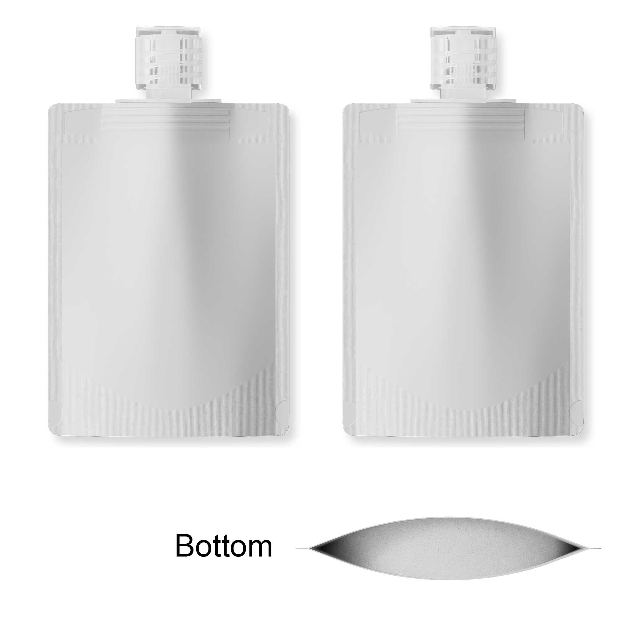 Customizable Classic Kraft Bottle Pouch with Top Wide Mouth Customizable Classic Kraft Bottle Pouch with Top Wide Mouth