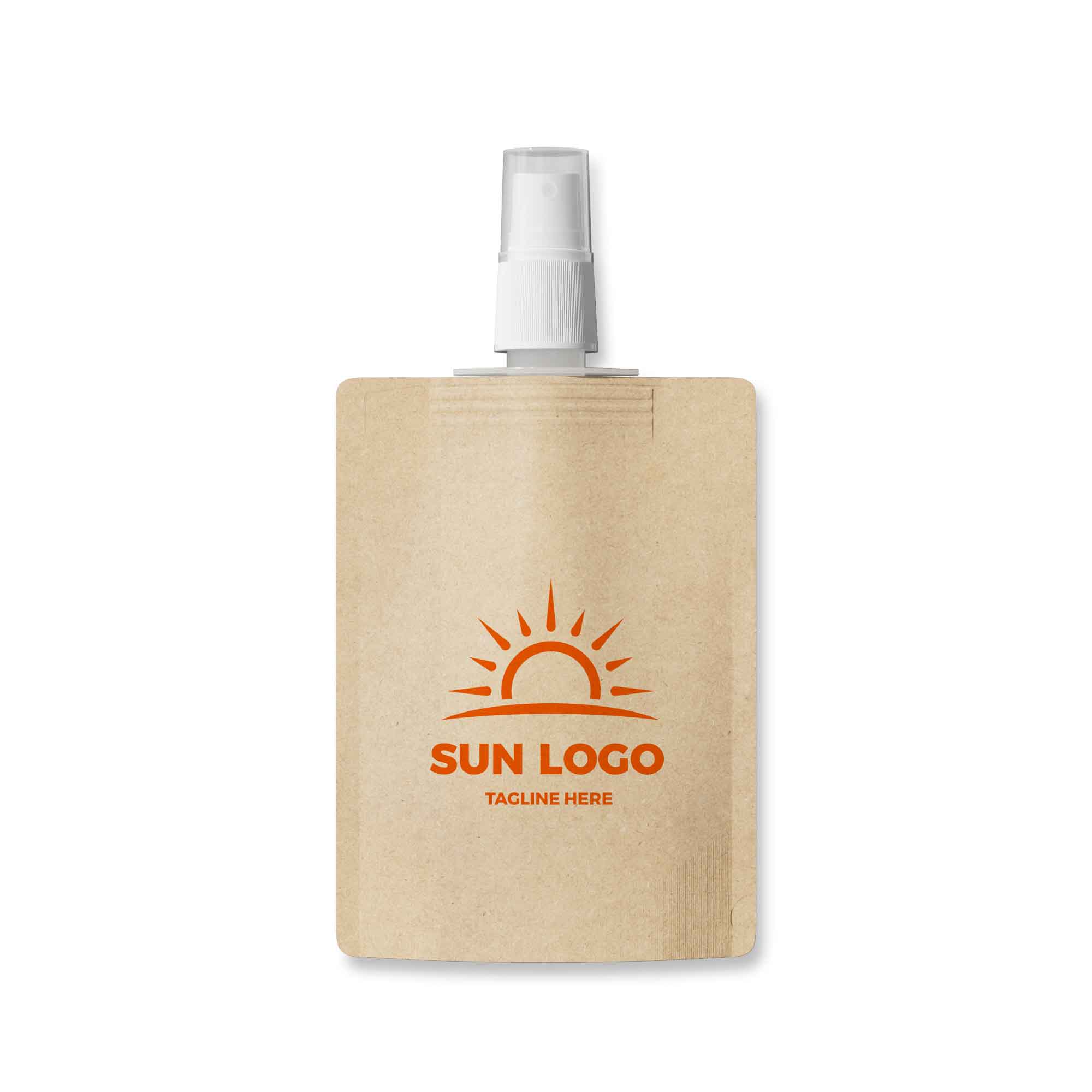 Customizable Classic Kraft Brown Beauty Mist Spray Pouch Customizable Classic Kraft Brown Beauty Mist Spray Pouch