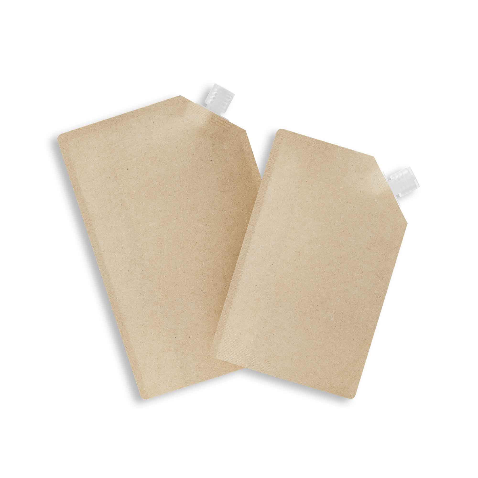 Customizable Classic Kraft Brown Bottle Pouch with Corner Customizable Classic Kraft Brown Bottle Pouch with Corner