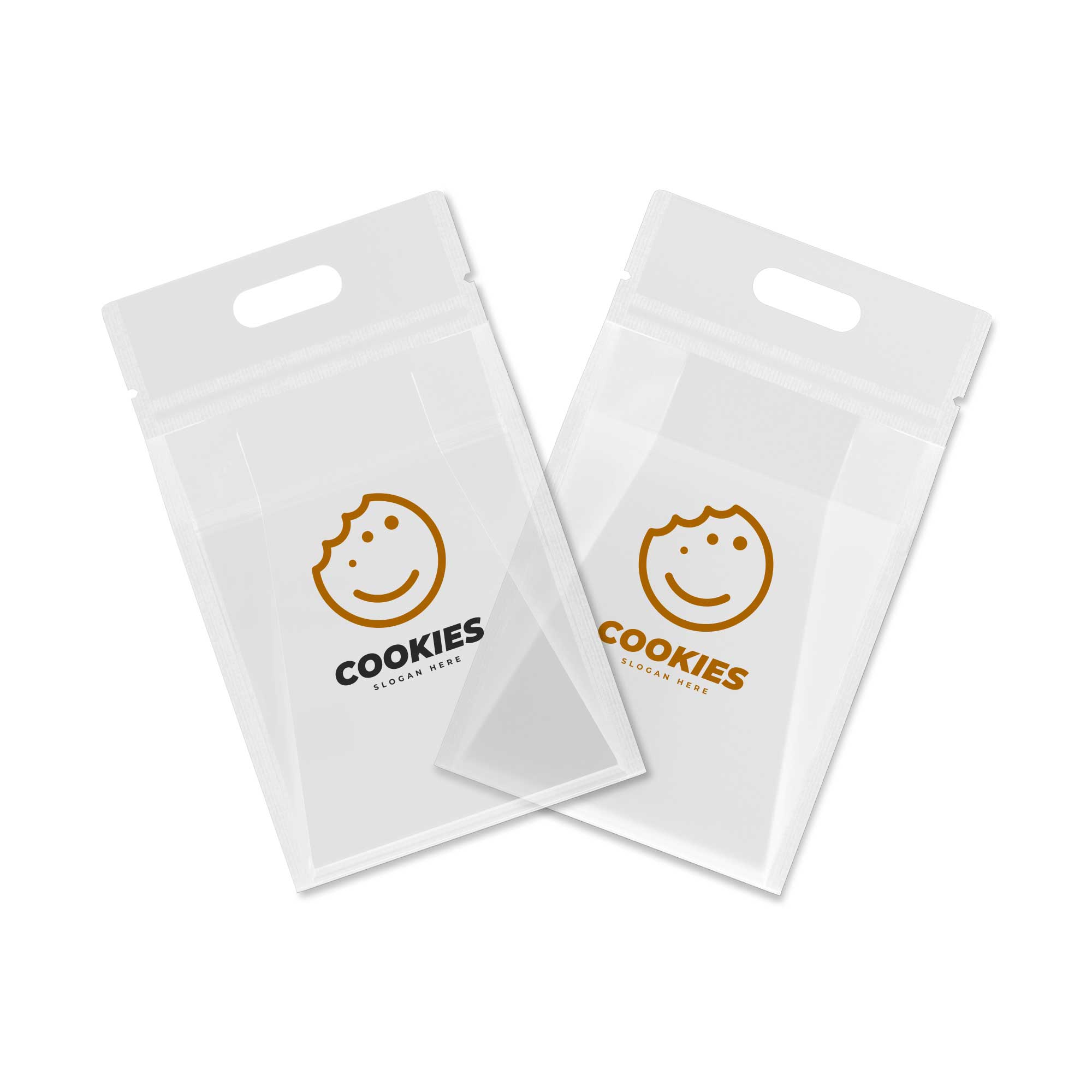 Customizable Clean Clear Polyethylene Side Gusset Stand Customizable Clean Clear Polyethylene Side Gusset Stand