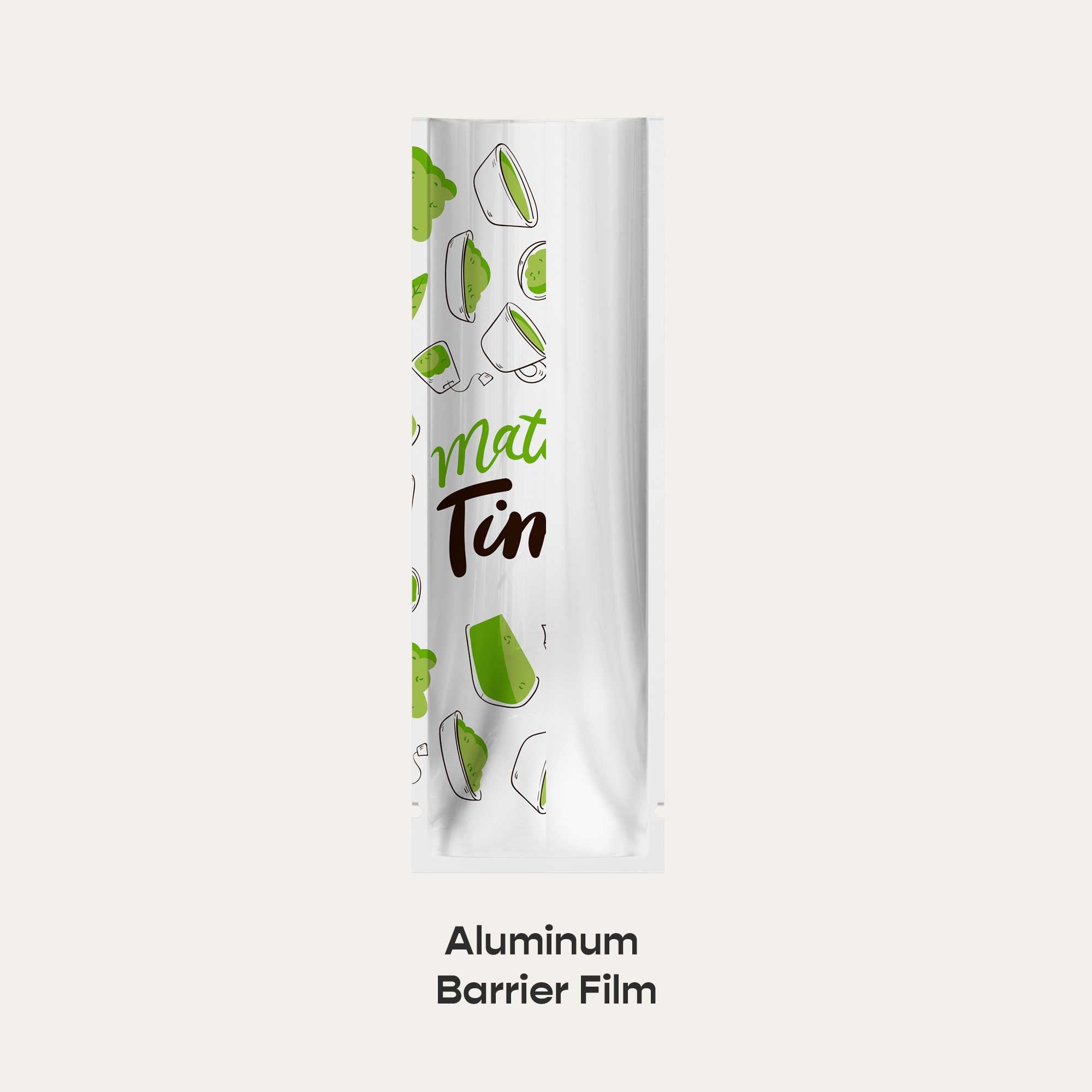 Customizable Clear Front Aluminum Stick Pouches with Customizable Clear Front Aluminum Stick Pouches with