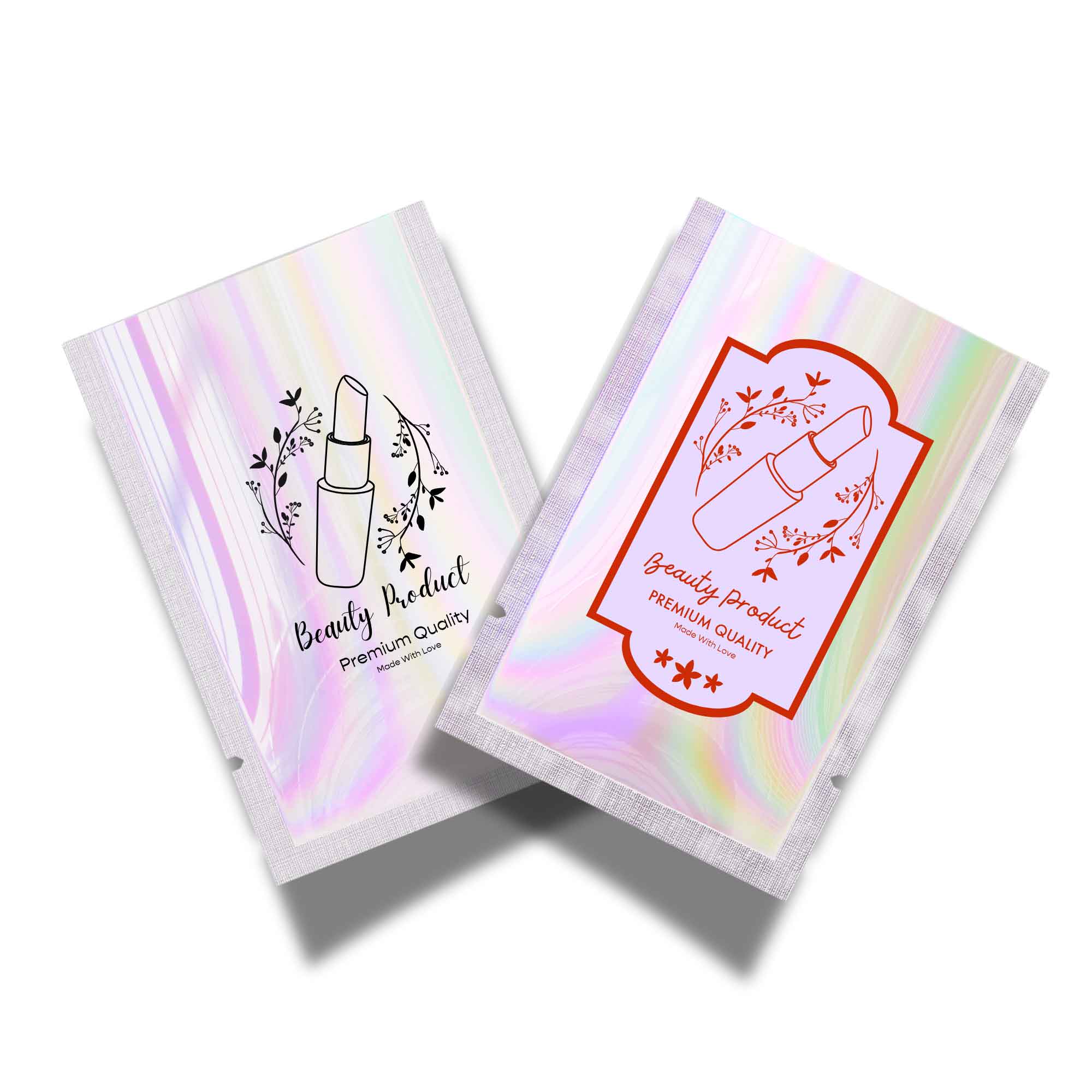 Clear Plastic Galactic Holographic Metallic Mylar Bags Clear Plastic Galactic Holographic Metallic Mylar Bags