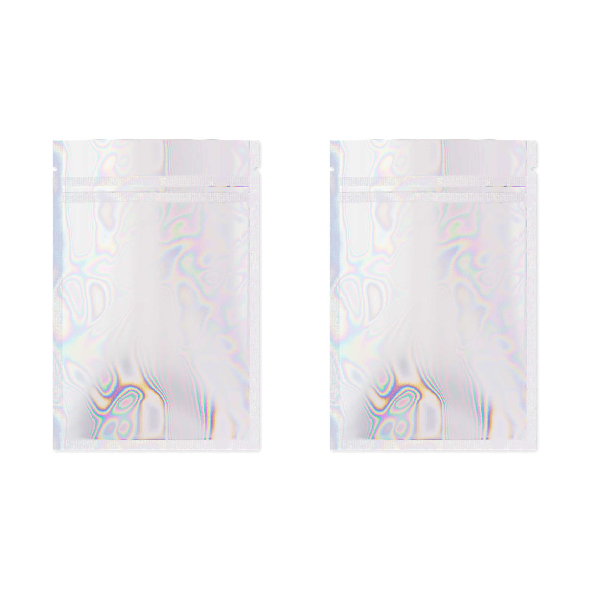 Customizable Diamond Holographic Double-Sided Flat Zipper Customizable Diamond Holographic Double-Sided Flat Zipper