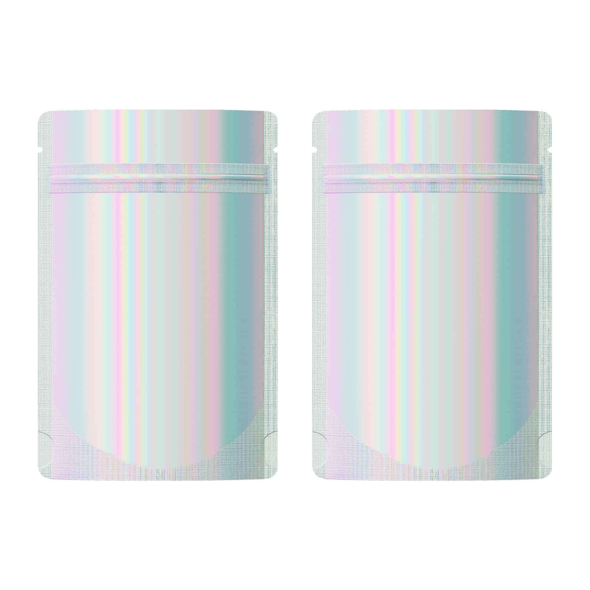 Customizable Diamond Holographic Stand Up Zipper Seal Customizable Diamond Holographic Stand Up Zipper Seal