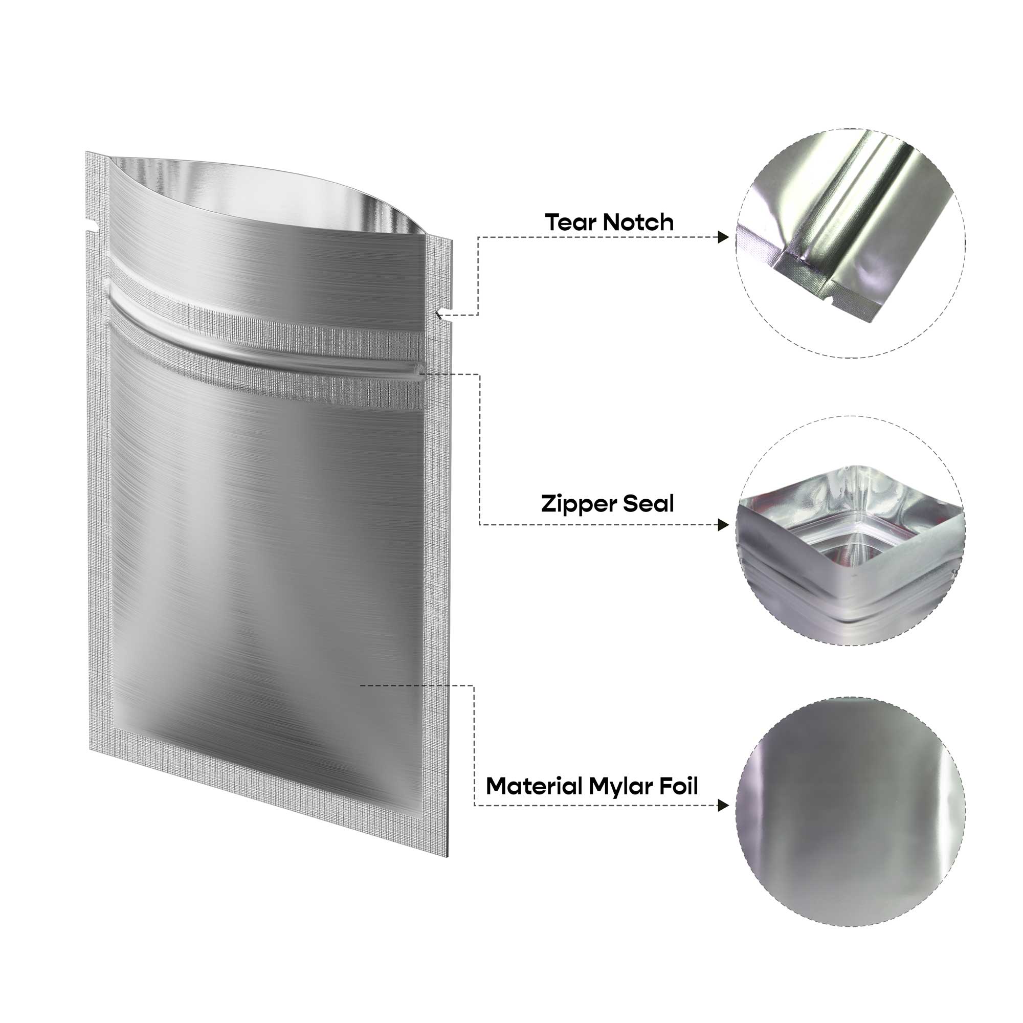 Customizable Double Sided Color Matte Metallized Mylar Foil Customizable Double Sided Color Matte Metallized Mylar Foil